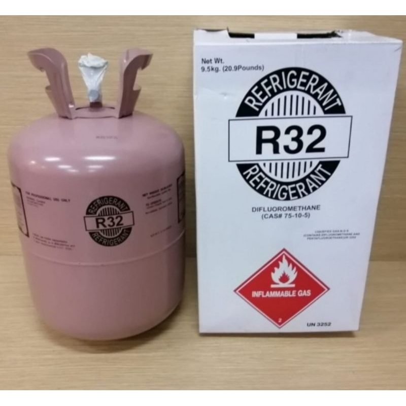 Jual FREON CAN R32 REFRIGERANT NETT WEIGHT = 9,5Kg Shopee Indonesia
