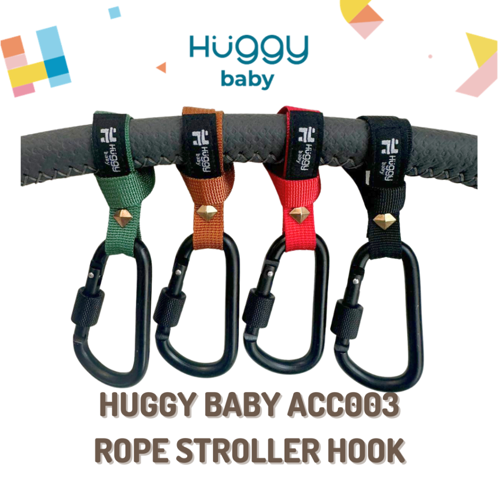 Jual Huggy Baby ACC003 Rope Stroller Hook | Gantungan Stroller Premium ...