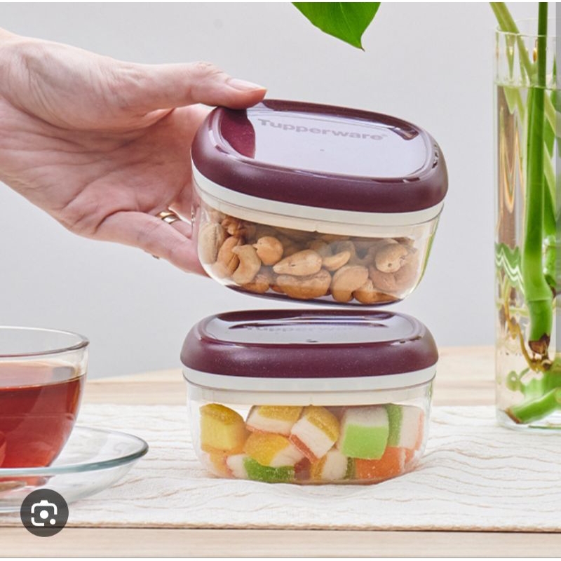 Jual Crystal Canister 240ml / Toples Tupperware | Shopee Indonesia