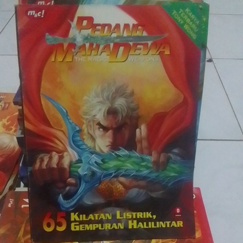 Jual Komik Tony Wong Pedang Maha Dewa Komik Berwarna Cabutan