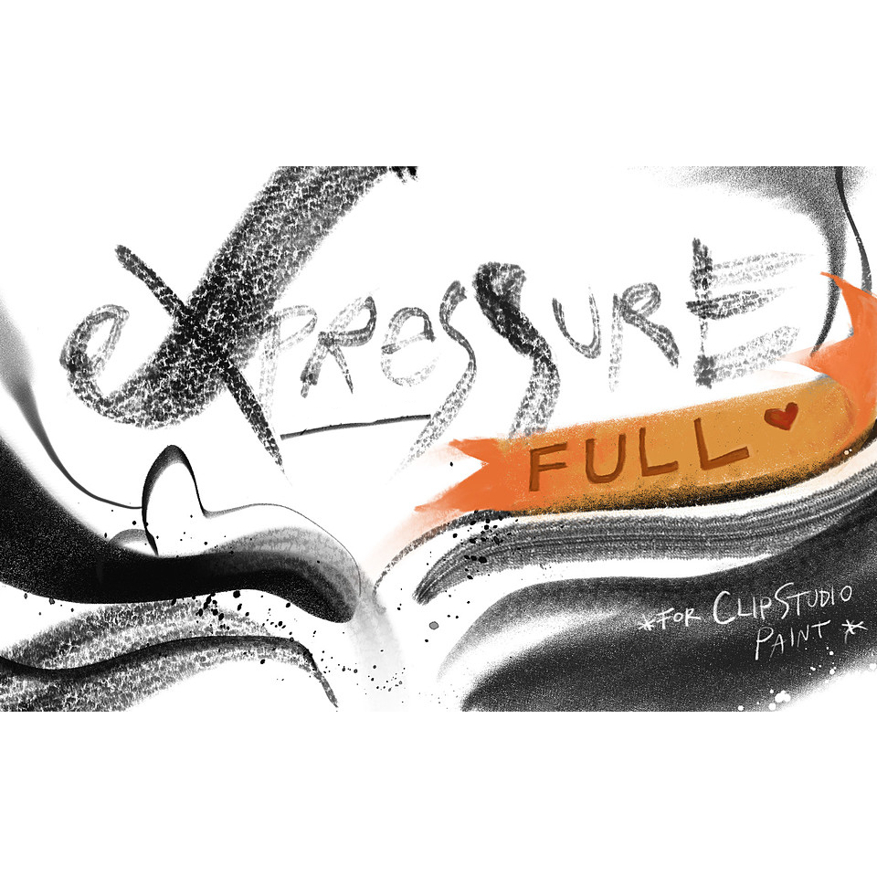 Jual (MAC/WIN) CSP Brush eXpressure FULL, Premium Brushes for Clip