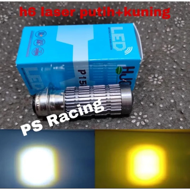 Jual LAMPU LED UTAMA HEADLAMP MOTOR LED LASER D2 H6 P15D AC DC 980V