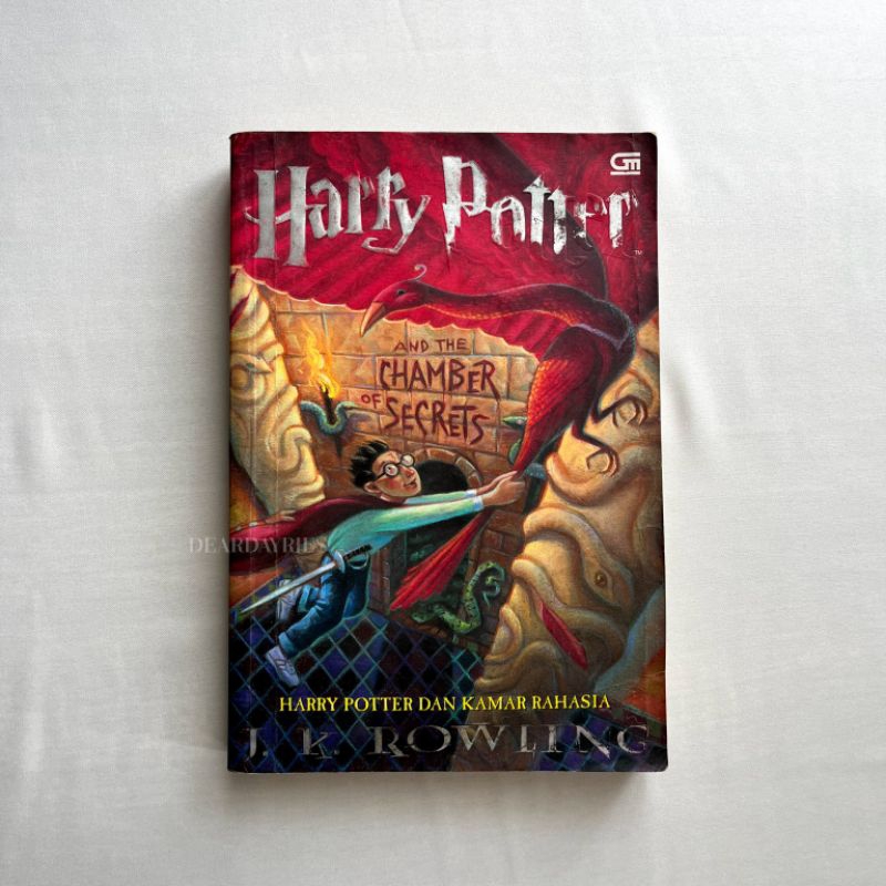 Jual [ORIGINAL] Preloved Novel Bekas Harry Potter Dan Kamar Rahasia ...