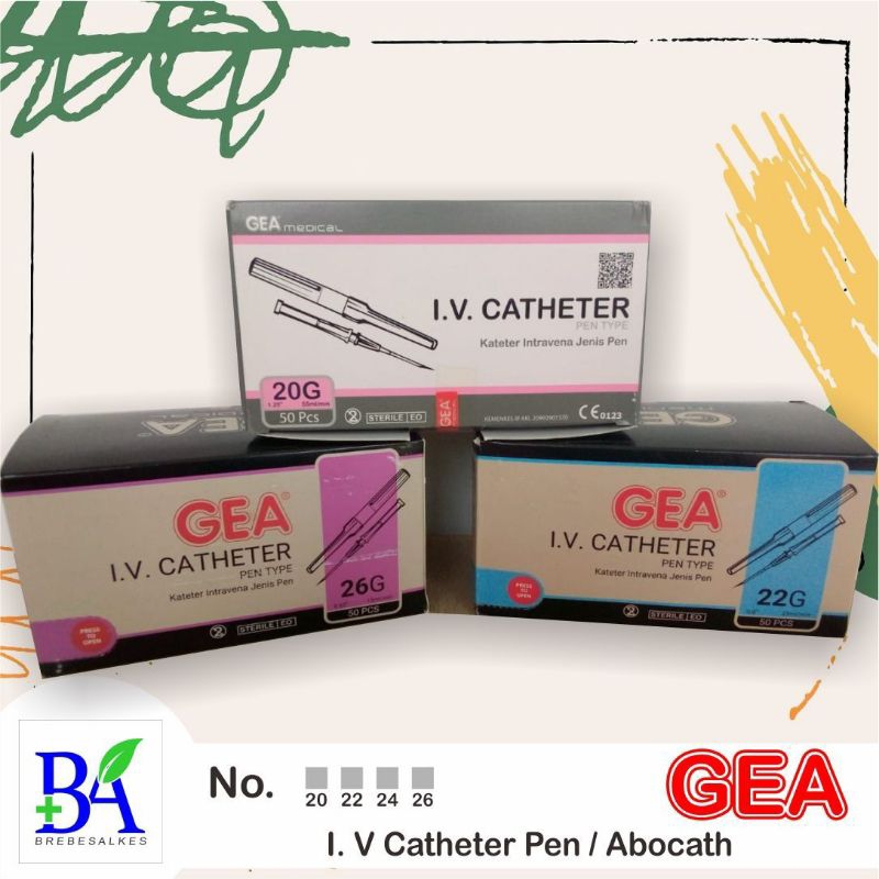 Jual Iv Catheter Pen / Abocath GEA Shopee Indonesia