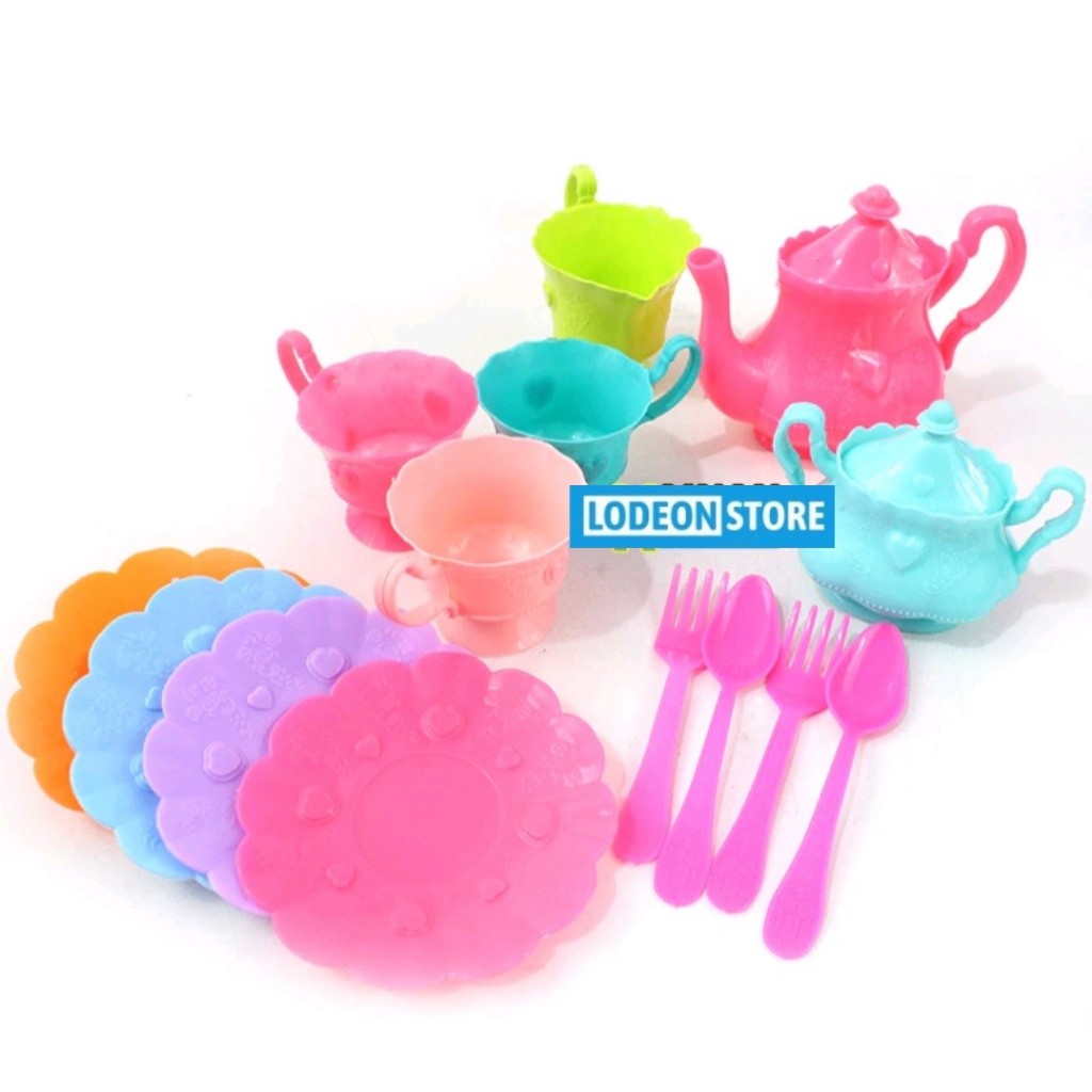 Jual Mainan Anak Pesta Teh dengan Teko dan Cangkir - Tea Party Set OCT ...