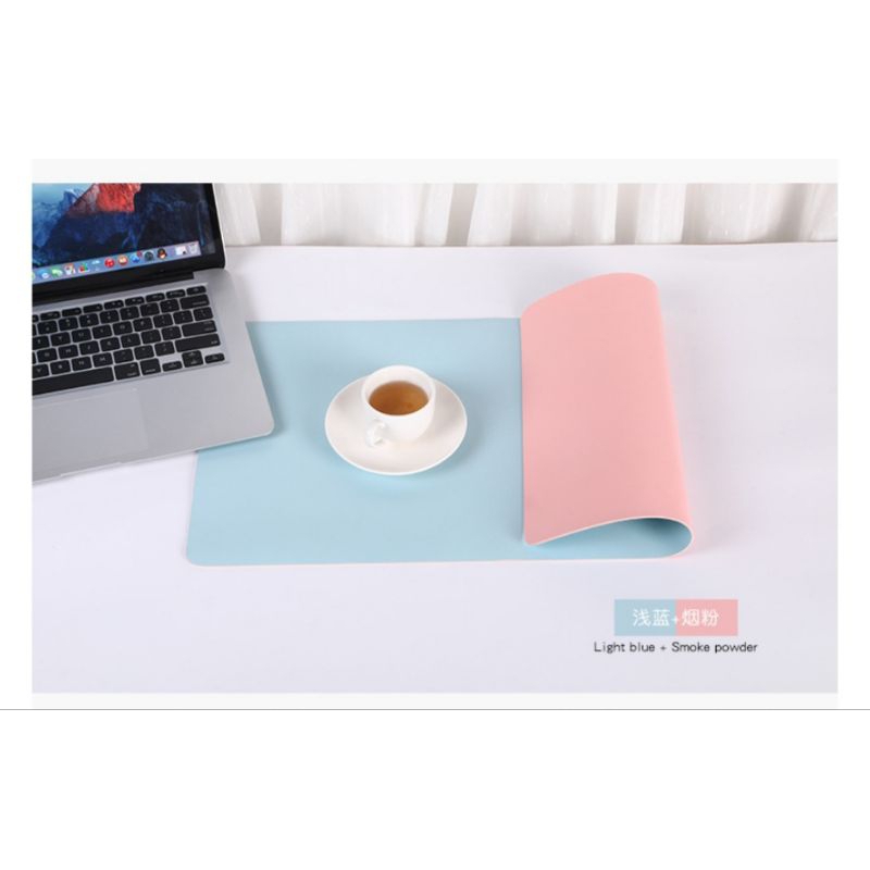 Jual Mouse Pad Meja Komputer Laptop Tahan Air dan Tahan Minyak 2 Warna ...