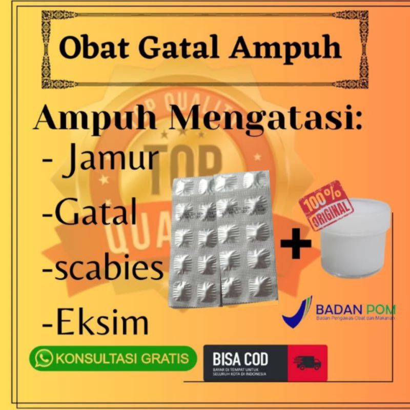 Jual Salep Gatal Racikan Spesialis Kulit Paket Hemat Obat Tablet Untuk