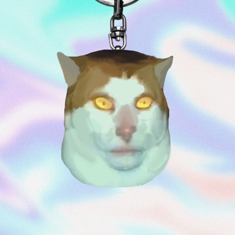 Jual [DUA SISI] TIDAK BUNYI! GANCI / CHIPI CHAPA / SMURF CAT / MONDAY ...