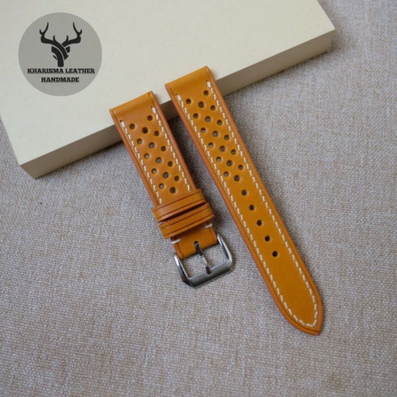 Jual strap jam tangan kulit original/ strap jam tangan kulit handmade