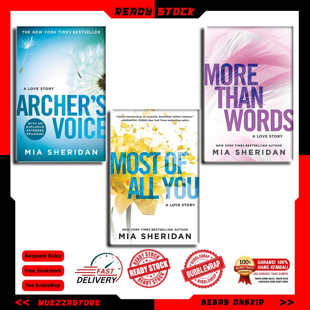 Jual Archer's Voice Most of All You More Than Words by Mia Sheridan