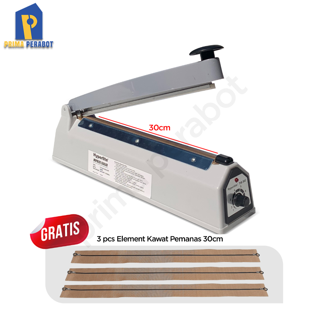 Produktbild von METRONIC Impulse Sealer 30,5 Cm, Manuelle Heißsiegelmaschine Für