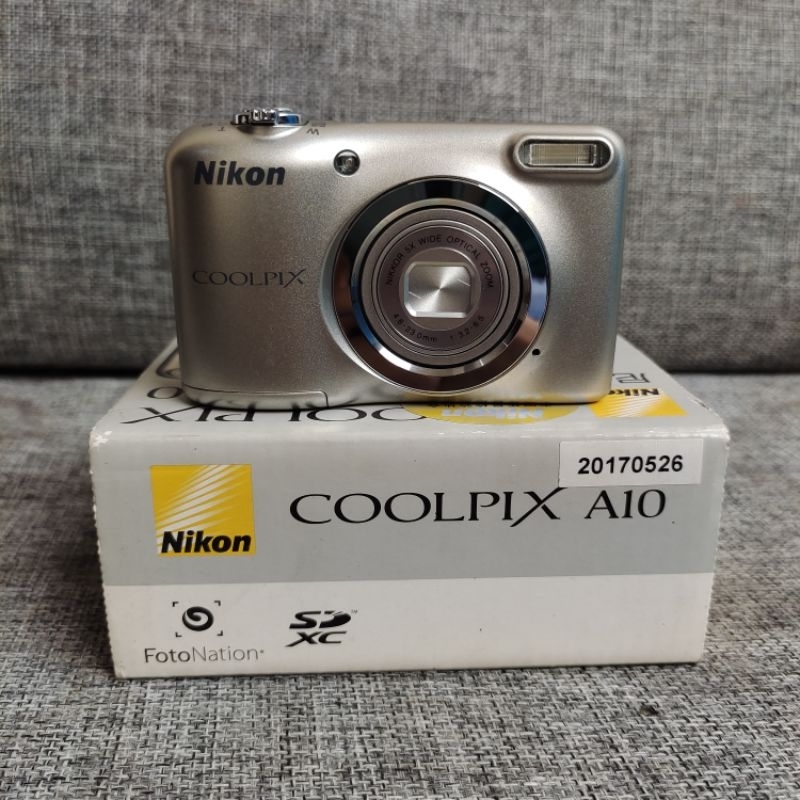 Jual Nikon Coolpix A10 Kamera Digital 16MP Baterai AA Shopee Indonesia