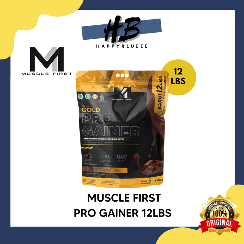 Jual MUSCLE FIRST GOLD PRO GAINER 12LBS MASS GAINER | Shopee Indonesia