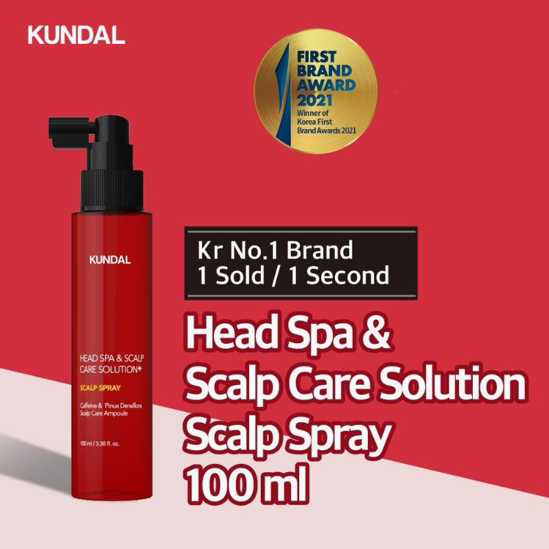 Jual Kundal Head Spa & Scalp Care + Solution Scalp Spray 100ml (BPOM