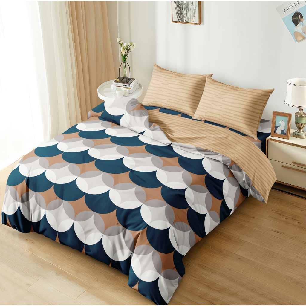 Jual Aloha Bed Cover Set King 180x200 Tinggi 20 Fitted Yuri