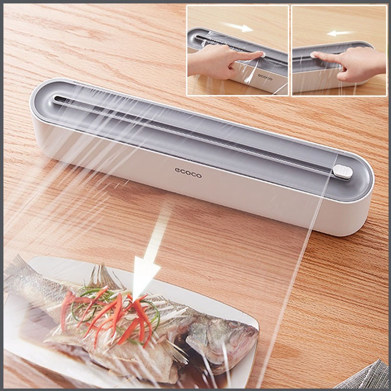 Jual ABS Plastik Pemotong Wraping Dua Arah Mudah Digunakan Cling Wrap