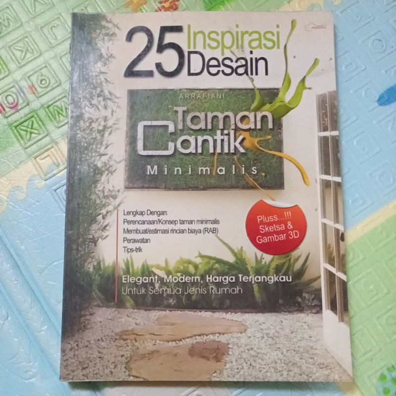 Jual Buku Original Murah - Buku 25 Inspirasi Desain Taman Cantik