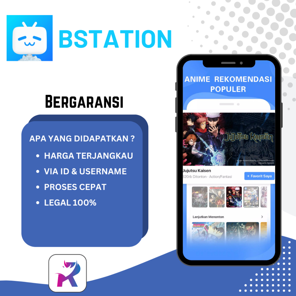 Jual Langganan Bstation Premium (BiliBili) VIP Akun Pribadi | Shopee ...