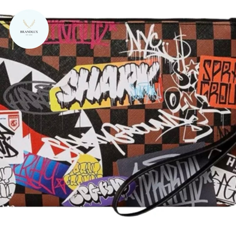 Jual Sprayground The Rizz Crossover Clutch | Shopee Indonesia