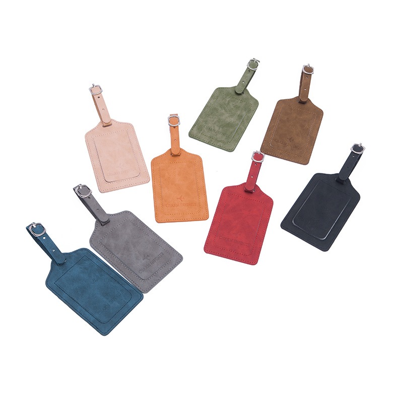 Jual Luggage Tag Label Penanda Koper Kulit (Koper jadi mudah dikenal ...