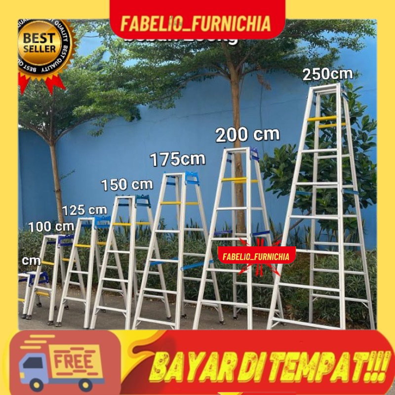 Jual TANGGA LIPAT GALAXY HERCULES MAX BEBAN 200KG/TANGGA LIPAT KUAT DAN
