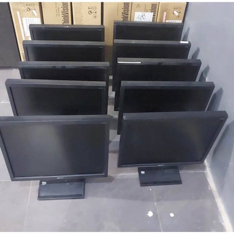 Jual MONITOR 17 INCH ACER KOTAK KONDISI NORMAL GARANSI 1 BULAN | Shopee ...