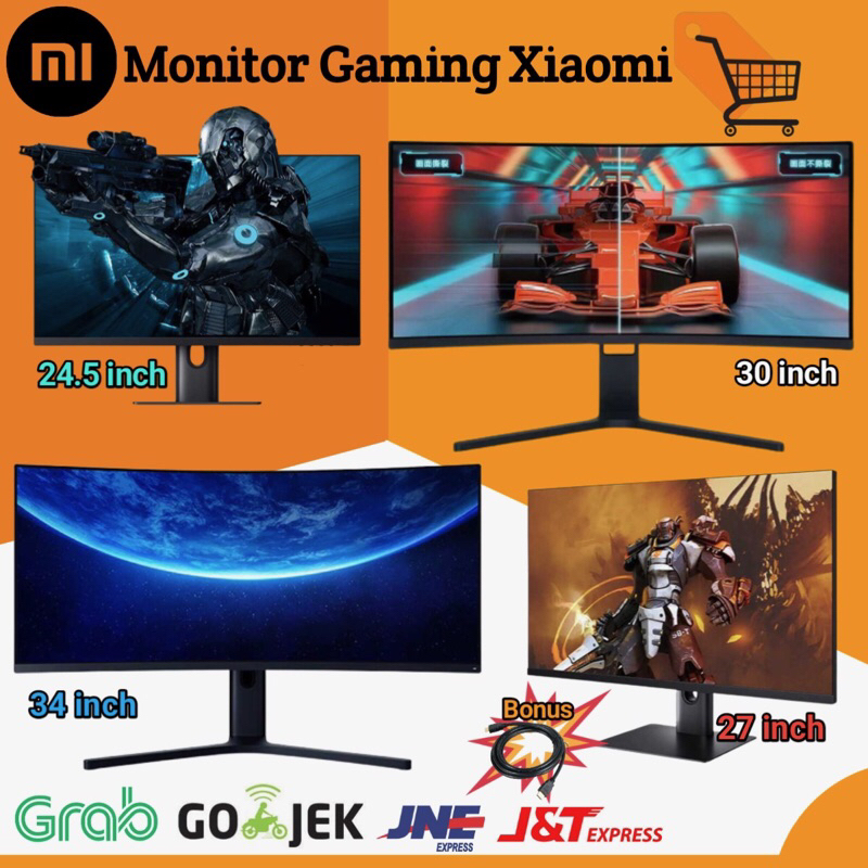 Jual Xiaomi Redmi Curved Gaming Monitor 34 Inch 144Hz,30 Inch 200Hz, 27 ...