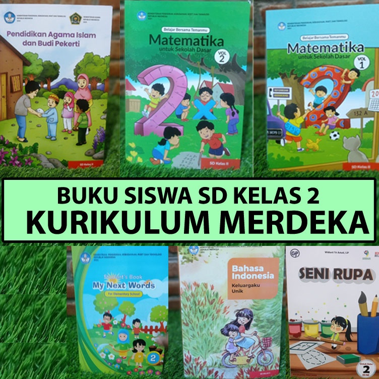 Jual Baru Buku Kelas 2 SD - Kurikulum Merdeka | Shopee Indonesia