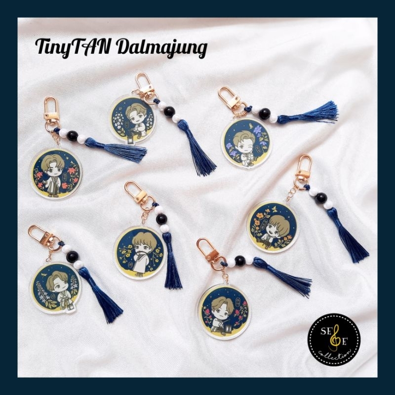 Jual keyring Akrilik TinyTAN Dalmajung BTS Bangtan Shopee Indonesia
