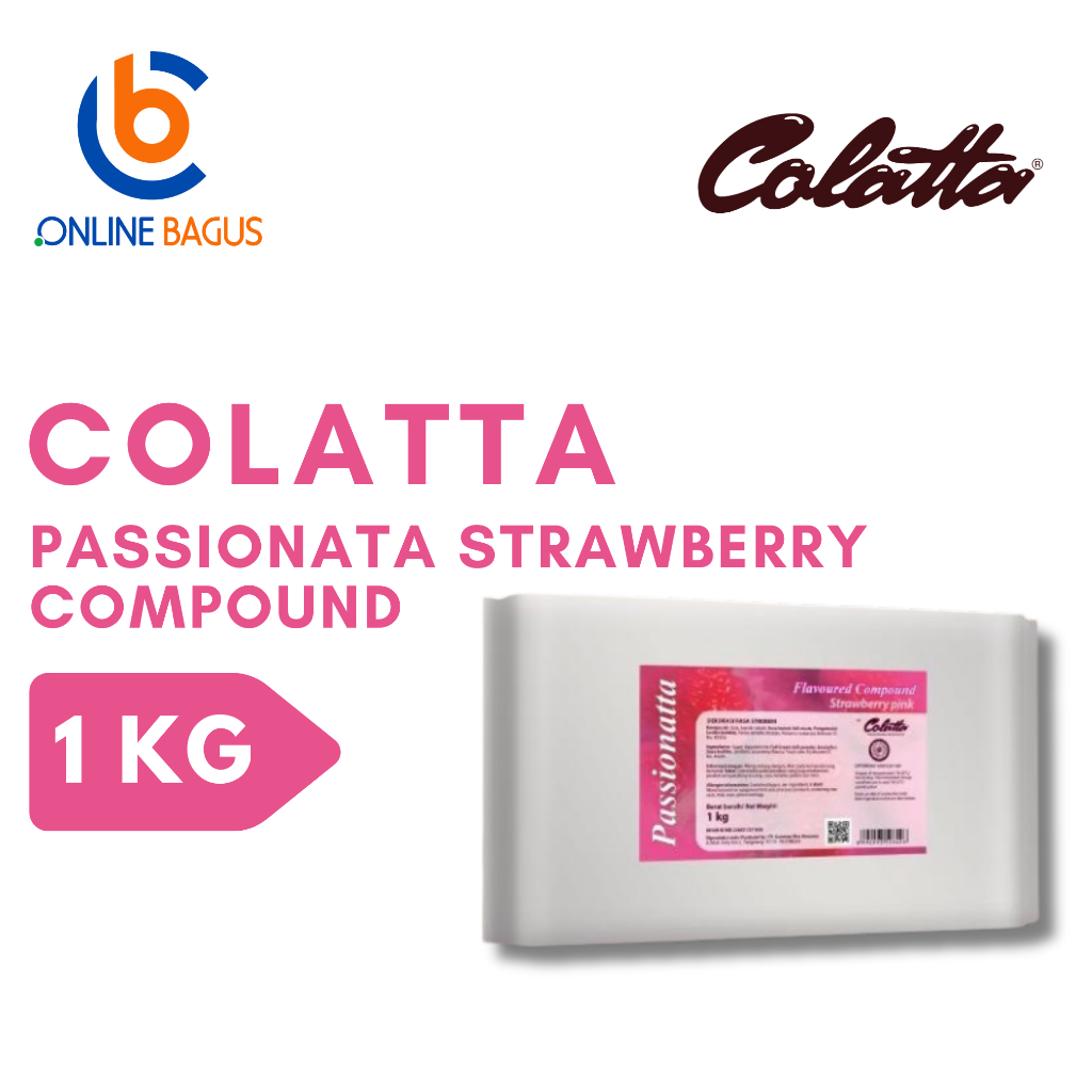 Jual Colatta Passionata Strawberry Compound 1kg | Shopee Indonesia