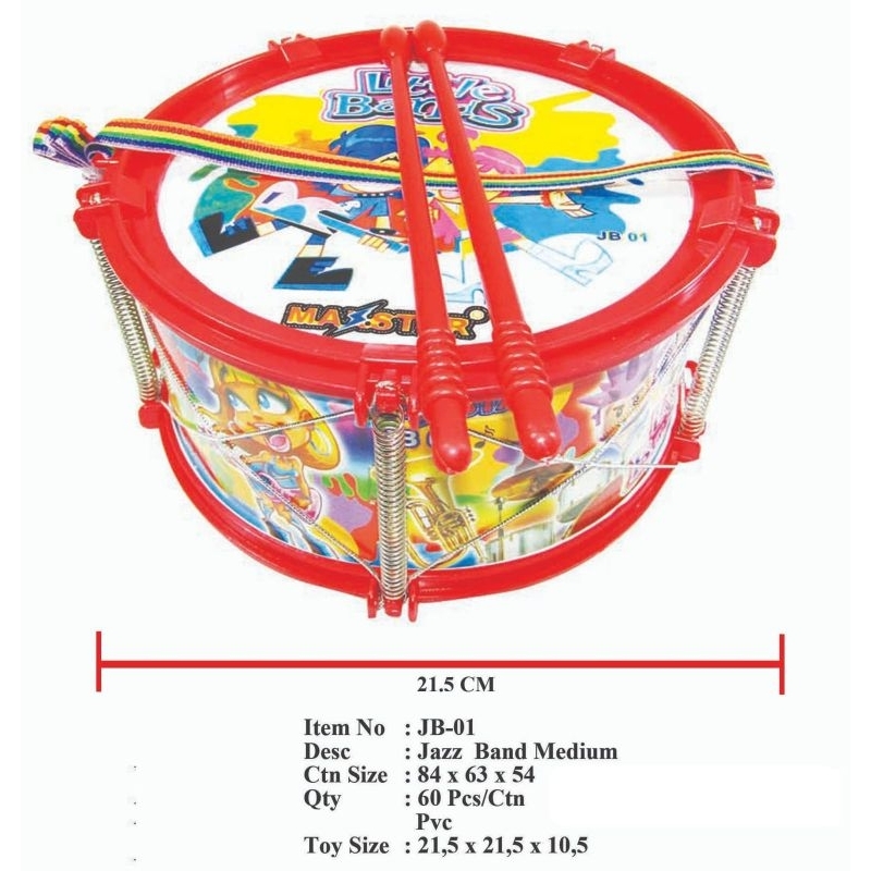 Jual Mainan Alat Musik Drum Pukul Edukasi anak Gendang alat musik pukul Shopee Indonesia