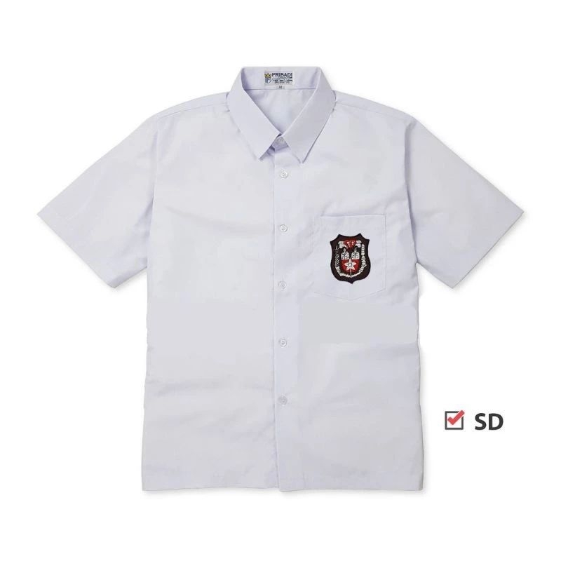 Jual Seragam Sd Atasan Putih Lengan Panjang Seragam Sekolah Baju Seragam Shopee Indonesia 