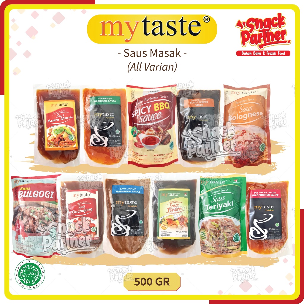 Jual My Taste 500 Gr Mytaste Saus Saos Bumbu Asam Manis Barbeque Bbq