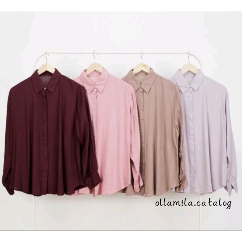 Jual Kemeja Wanita Bahan Rayon Part 1 | Shopee Indonesia