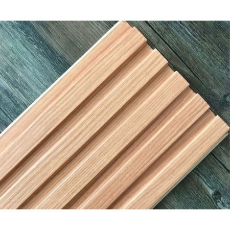 Jual WALLPANEL 3D WPC FLUTED WOOD PANEL JAVA B-SERIES 3M | Shopee Indonesia