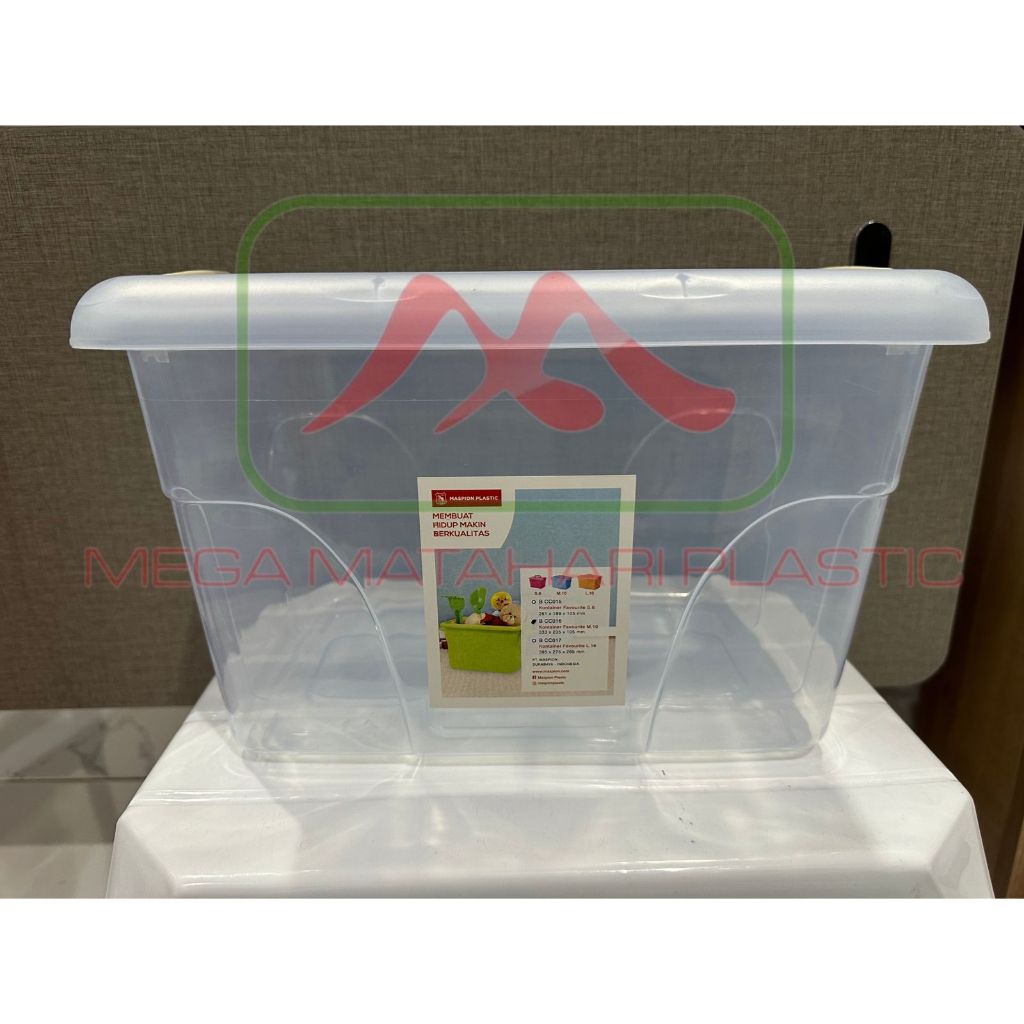 Jual (OJOL) Box container dengan tutup dan handle favourite medium 10 ...