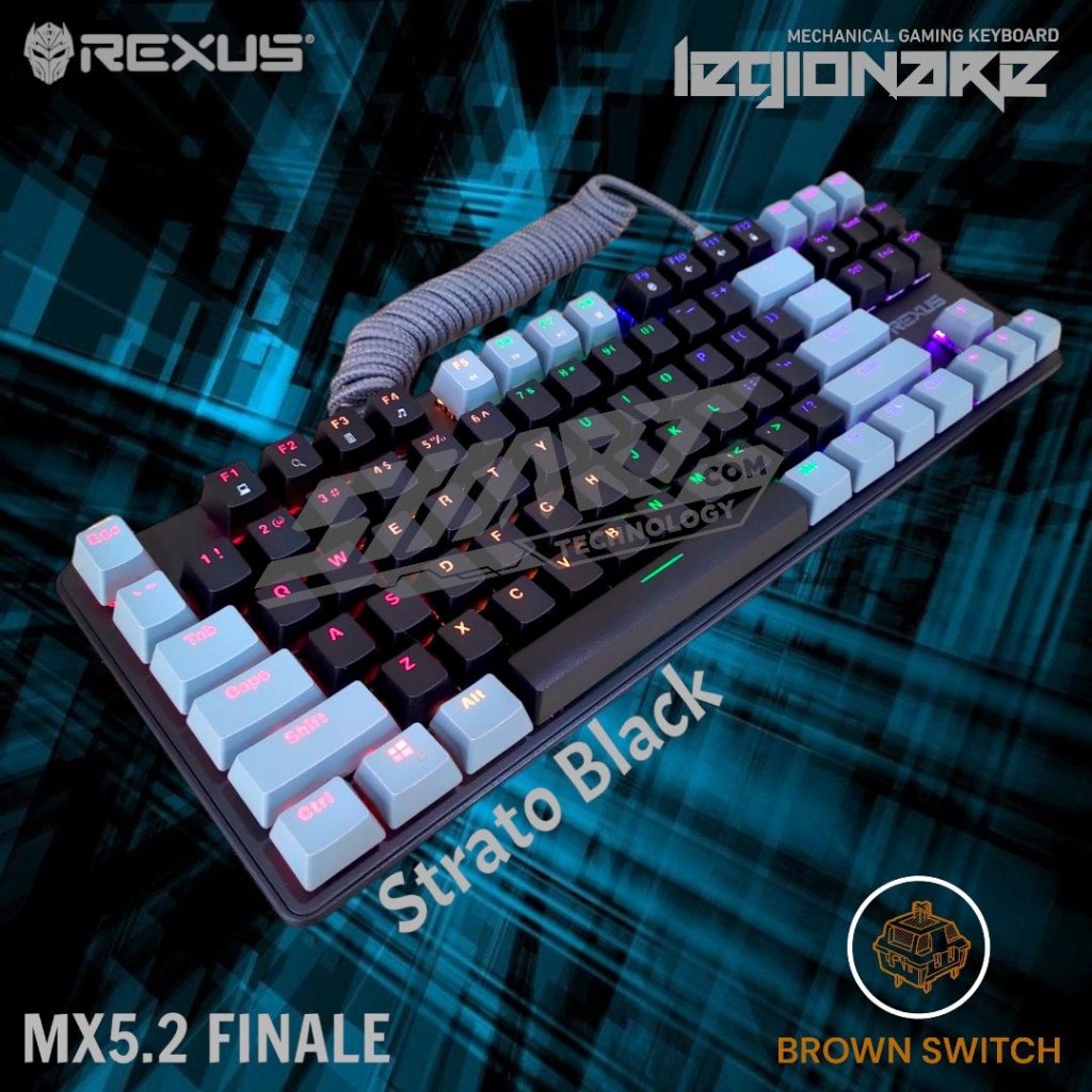 Jual Rexus Legionare MX5.2 / MX 5.2 / MX52 Finale TKL Mechanical ...
