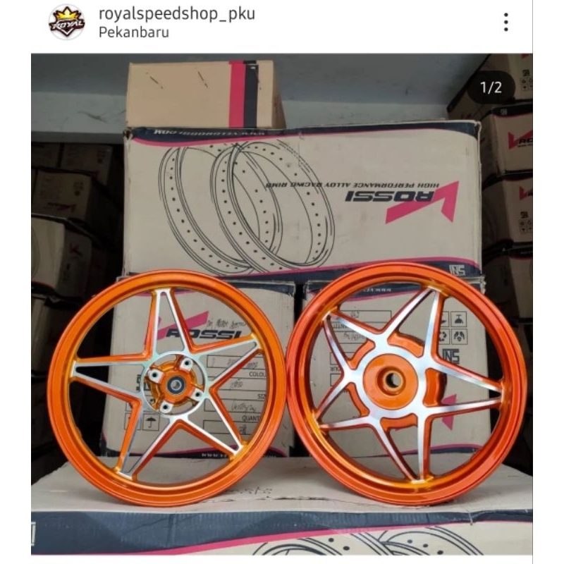 Jual Velg V Rossi Orbit Bintang Vario 125/150, Velg Bintang Vario 125
