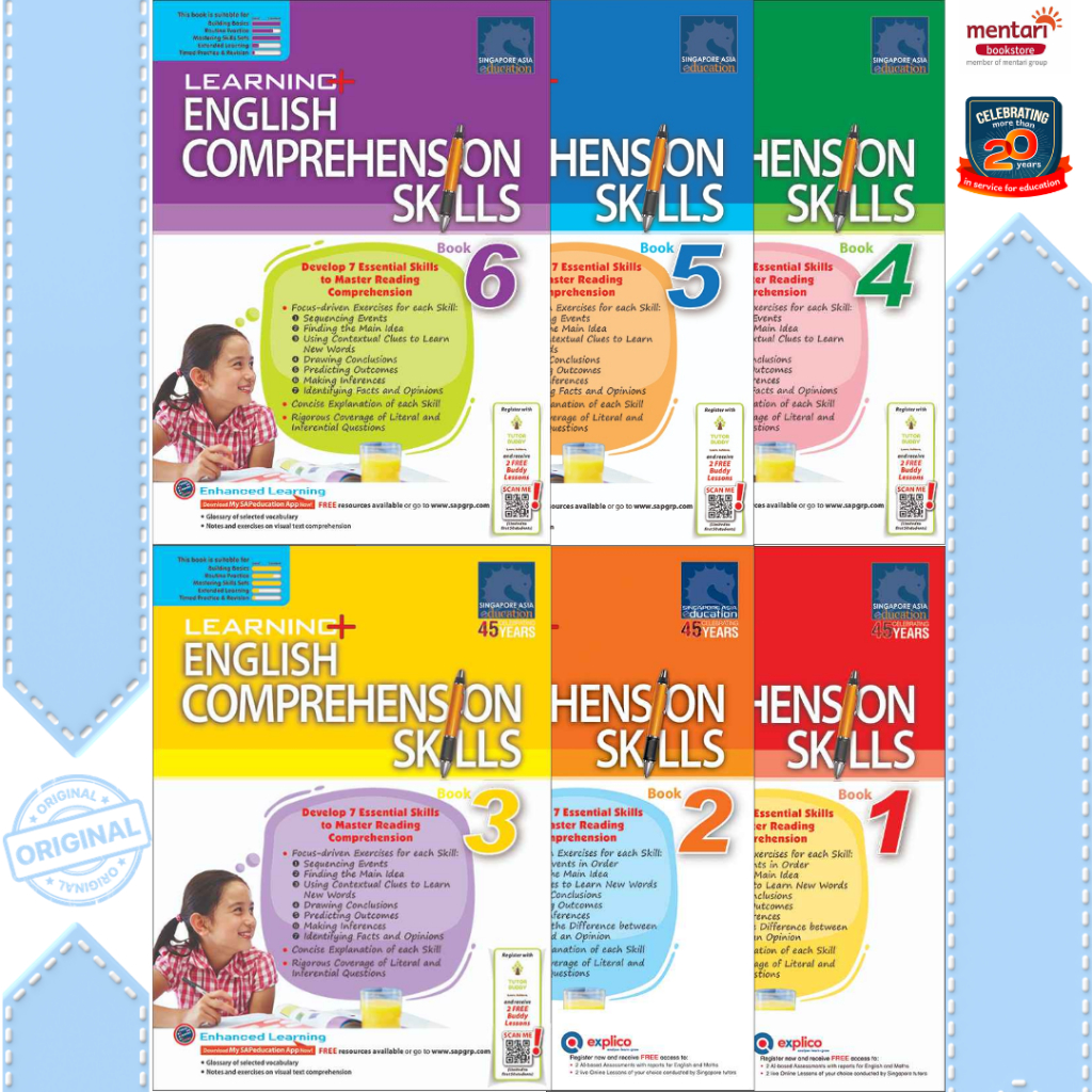 Jual Learning English Comprehension Skill For Primary | Shopee Indonesia