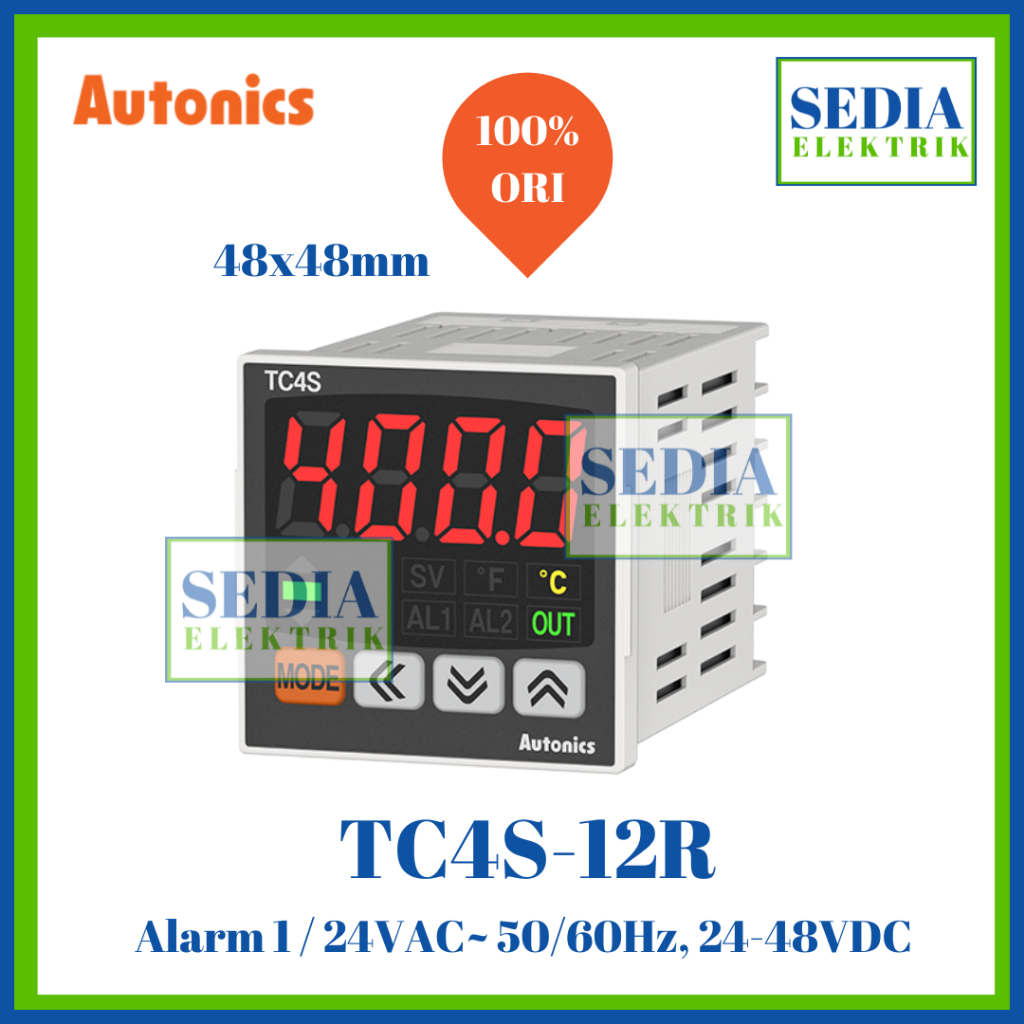Jual AUTONICS TC4S12R TC4S 12R TEMPERATURE CONTROLLER Shopee Indonesia
