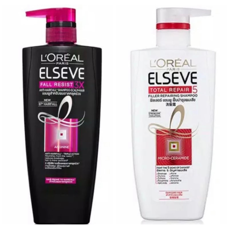 Jual Loreal Shampoo Anti Hair Fall 450ml dan 620ml Elseve Rambut Rontok ...