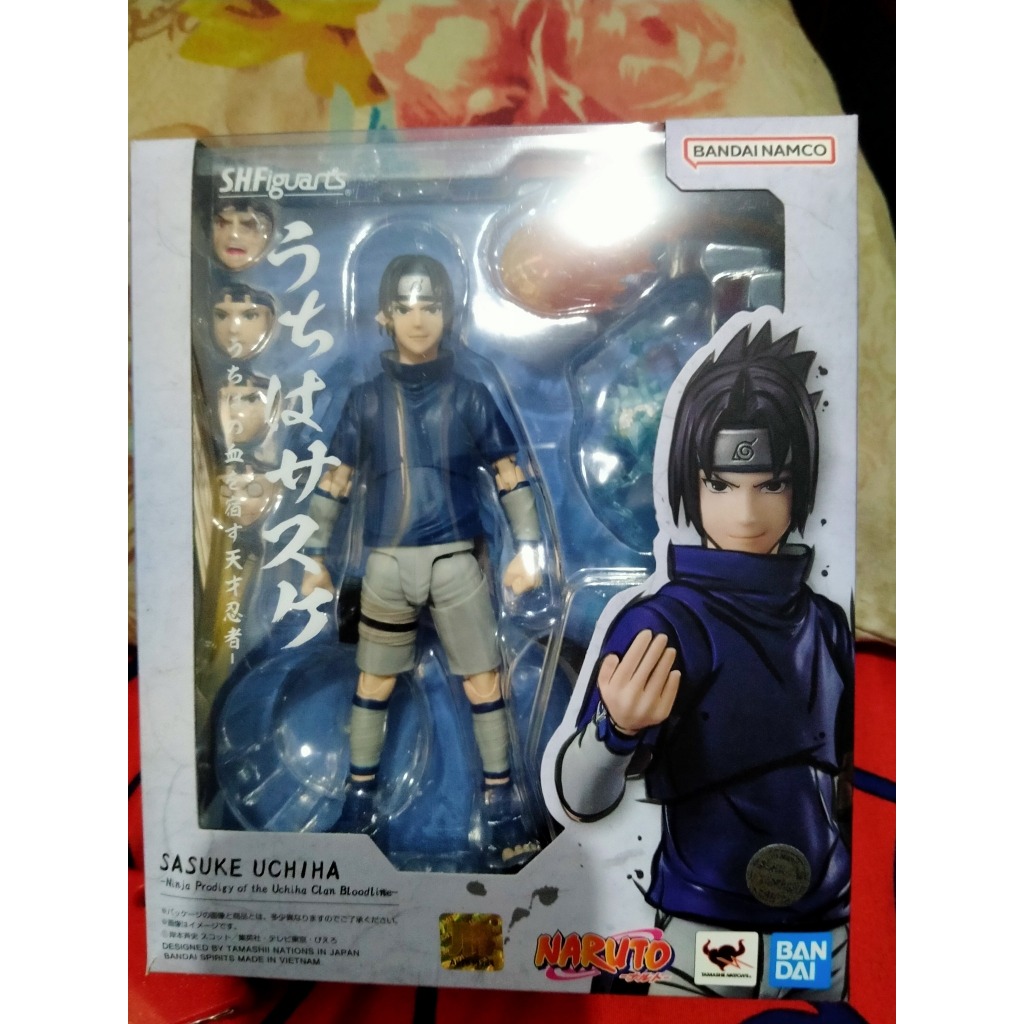 Mô Hình Chính Hãng SHF SHFiguarts Bandai Sasuke Kid Uchiha Naruto - Foto 7