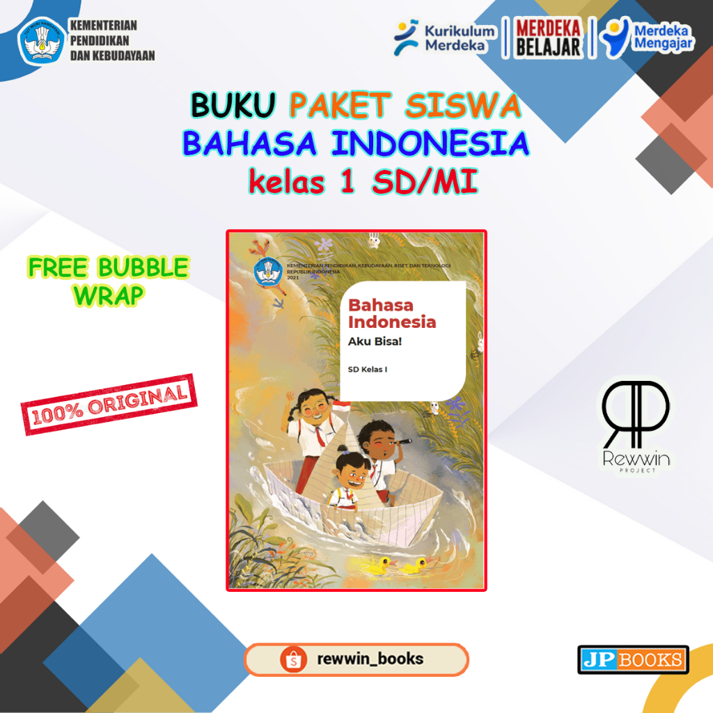 Jual Buku Bahasa Indonesia Kelas 1 SD Kurikulum Merdeka | Shopee Indonesia