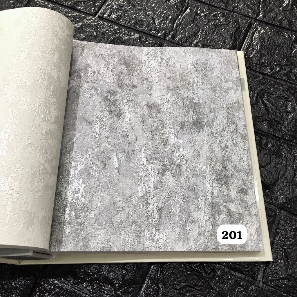 Jual WALLPAPER DINDING TEMBOK ACIAN SEMEN ABU PUTIH COKLAT TEKSTUR