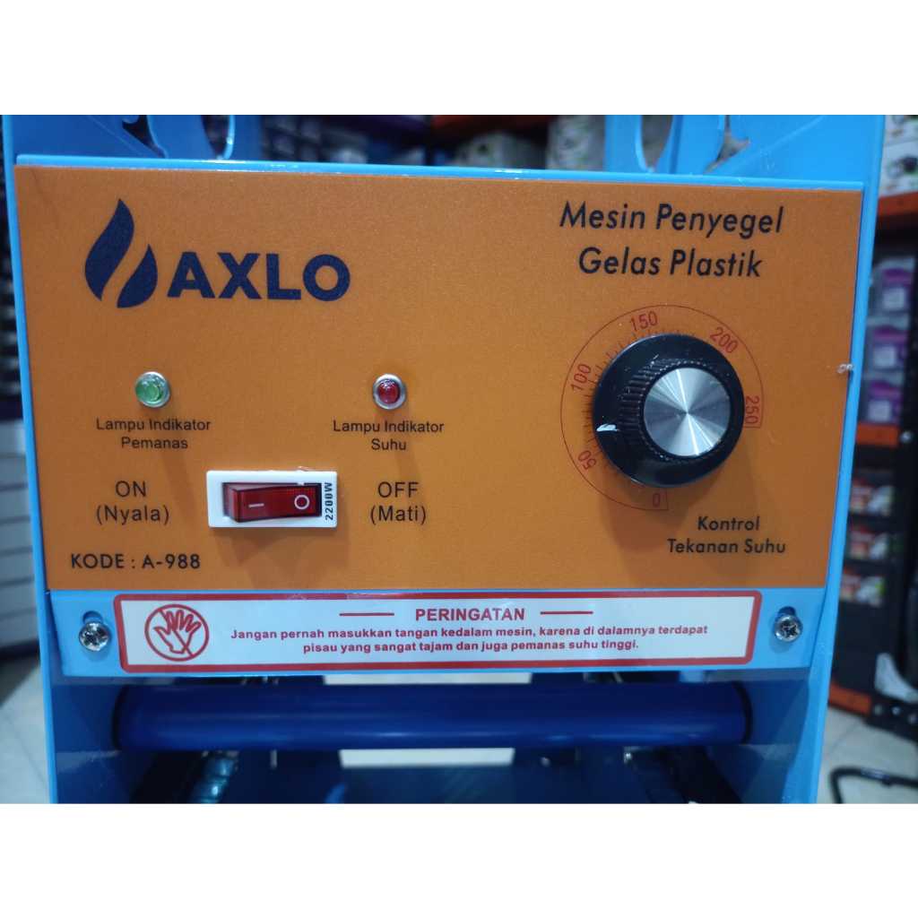 Jual Cup Sealer AXLO Alat Press Plastik Es Gelas Es A-998 Cup Press ...