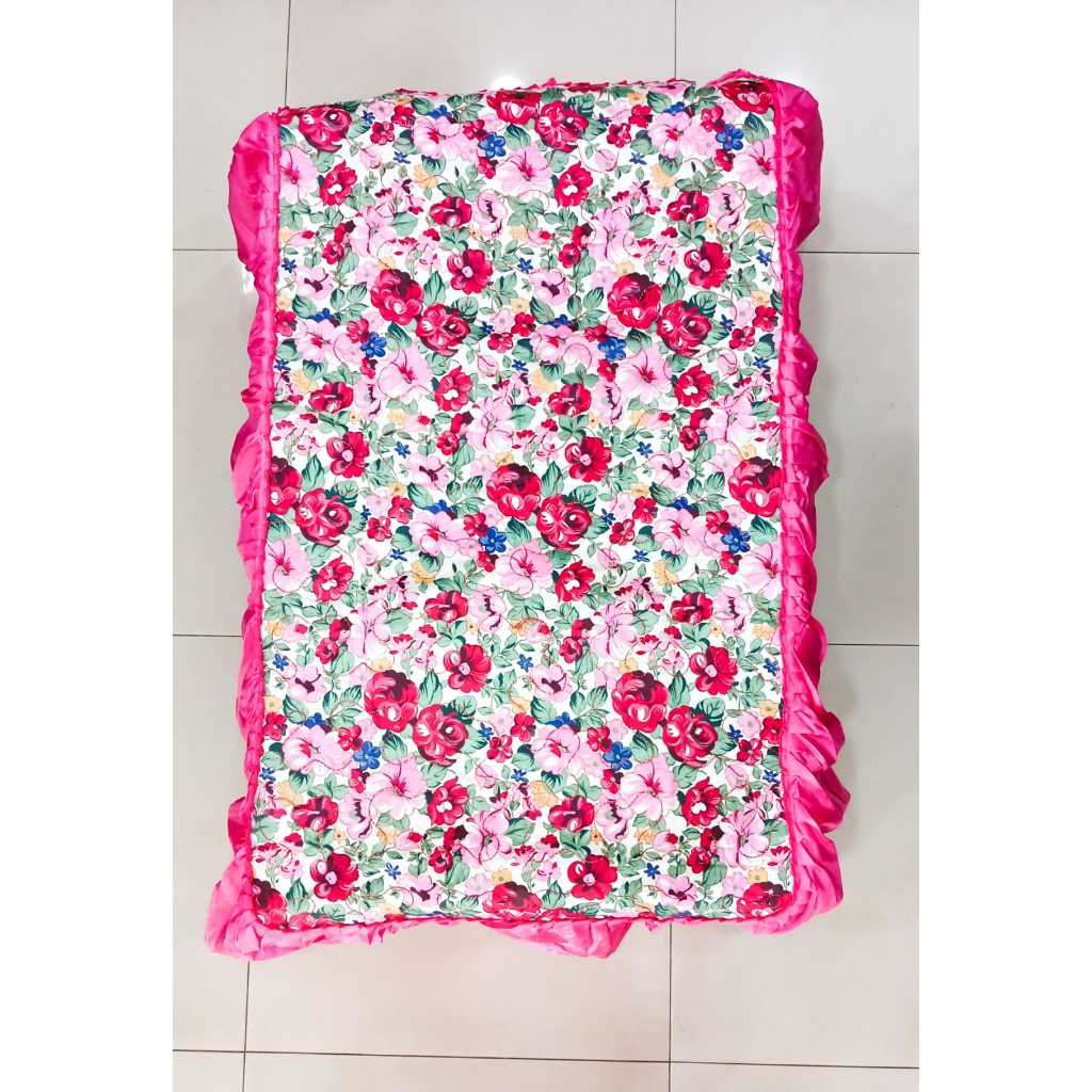 Jual TAPLAK MEJA RUANG TAMU RAMPEL WIRU/RUMBAI KAIN ALAS MEJA MAKAN ...