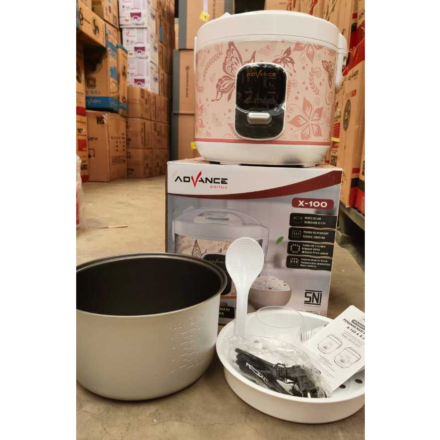 Jual Rice Cooker Advance X-100 3IN1 Penanak Nasi Serbaguna Kapasitas 1 ...