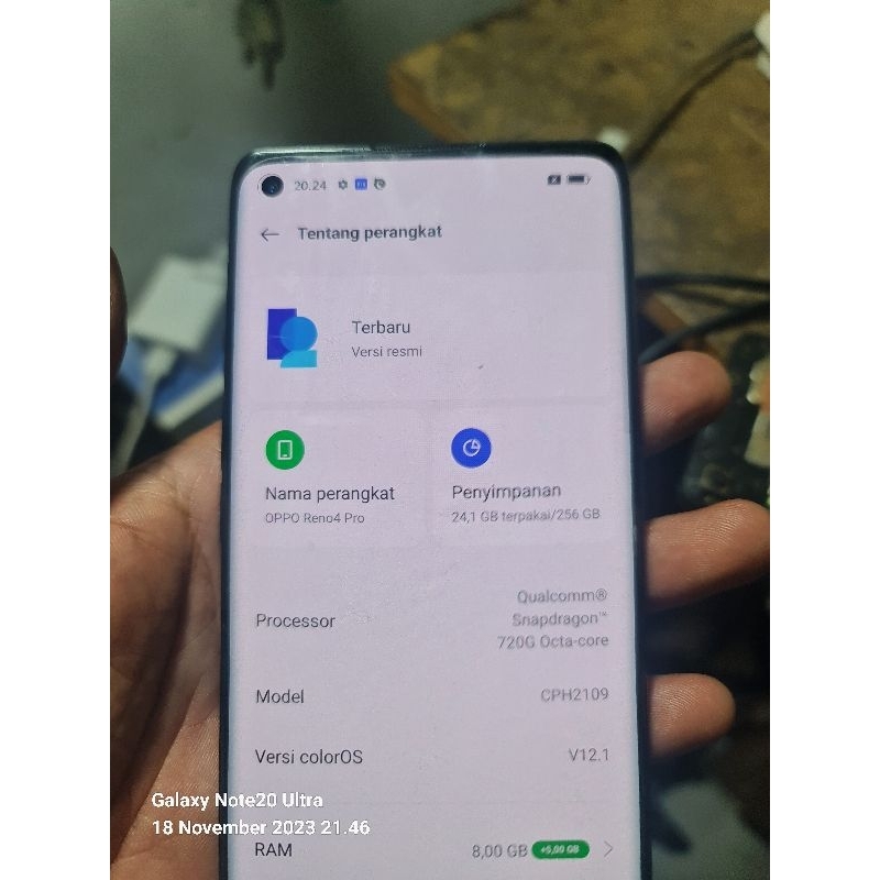 Jual MESIN OPPO RENO 4 PRO 8/256GB CPH2109 NORMAL | Shopee Indonesia