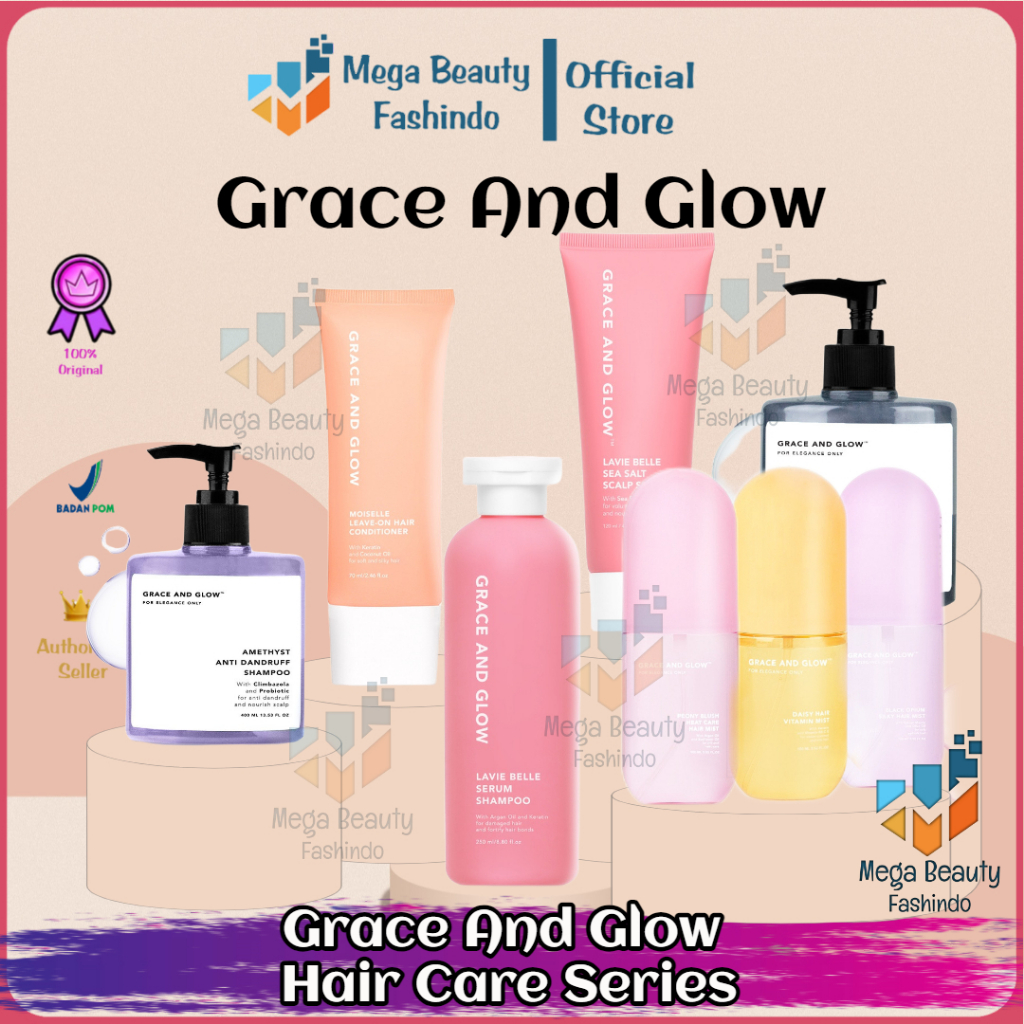 Jual GRACE AND GLOW Hair & Scalp Care | Shampoo | Conditioner | Hair ...