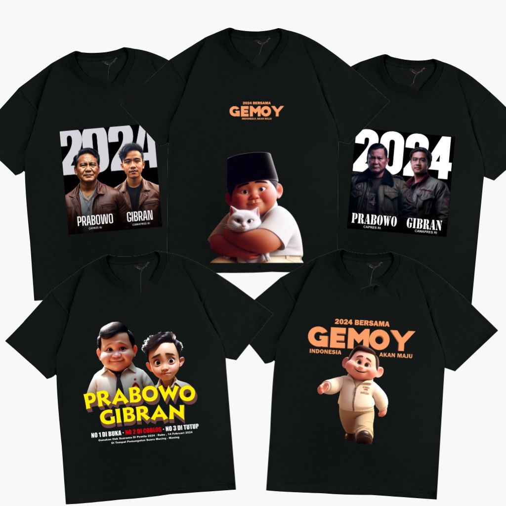 Jual KAOS PRABOWO GEMOY KAOS RELAWAN SAHABAT KONCO PRABOWO SUBIANTO ...